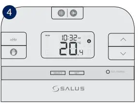 Thermostat Salus User Guide - Frost Mode OFF