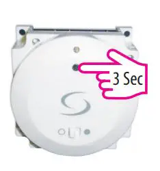 Thermostat Salus User Guide - Press the SYNC button