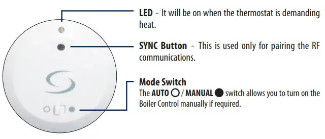 Thermostat Salus User Guide - RXBC605 User Controls