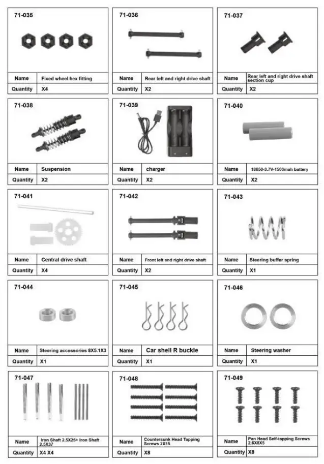 Sanhe G171 High-Speed Remote Control Vehicle - Figure 12