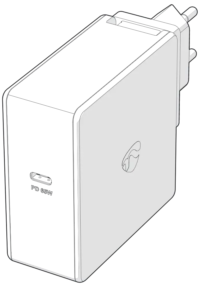 Nedis Wcpd65w105bk | Wcpd65w105wt Usb-c Wall Charger User Manual