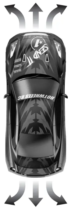 Hot Wheels GWB95-20A5R HW RC 164 MINI CAR - 10