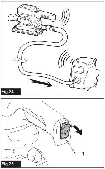 makita DBO381 Cordless Finishing Sander - overview 13