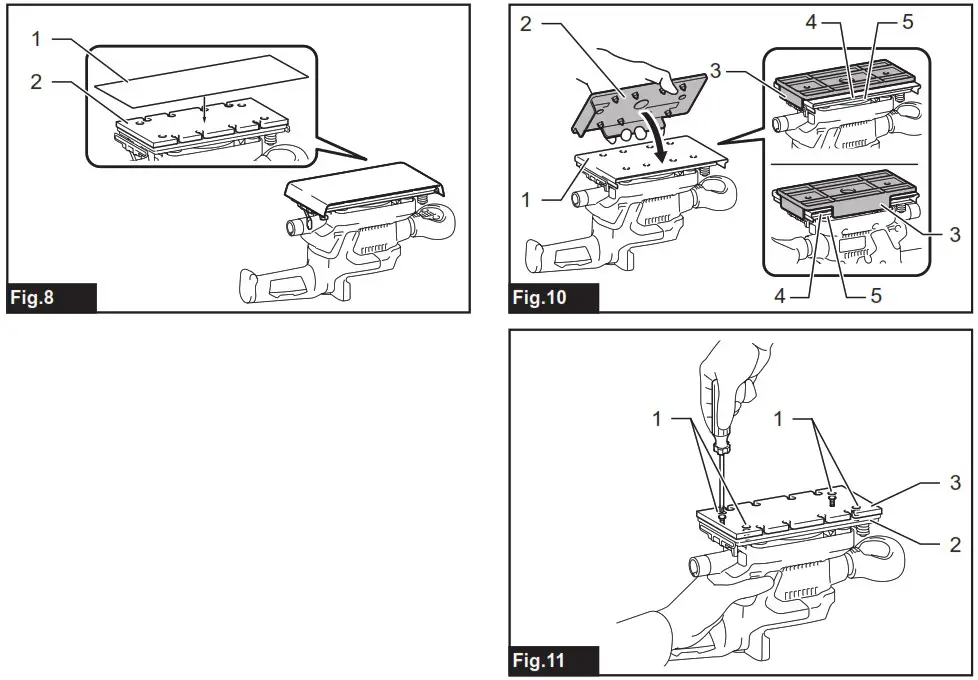makita DBO381 Cordless Finishing Sander - overview 5