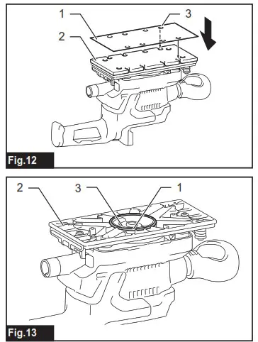 makita DBO381 Cordless Finishing Sander - overview 6