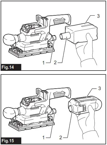 makita DBO381 Cordless Finishing Sander - overview 8