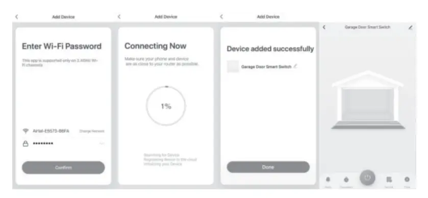 HBN BNQ-40 Smart Garage Door Opener - figure 8