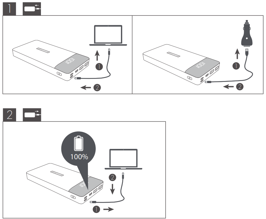 RAVPOWER PD Pioneer 20000mAh 18W 3-Port Power Bank - Power Bank 2
