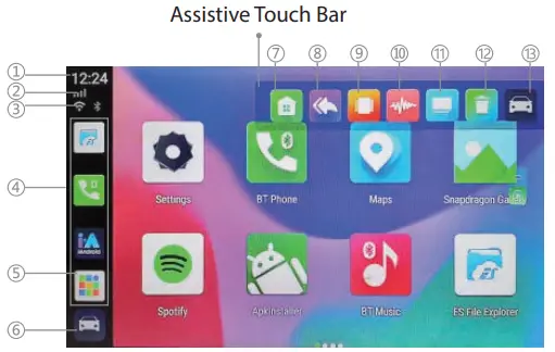 PYLE PAS20BD Wireless Carplay and Android System iA Box 1