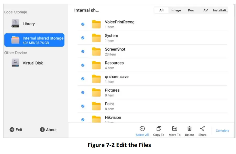 HIKVISION UD26945B Interactive Tablet fig 36