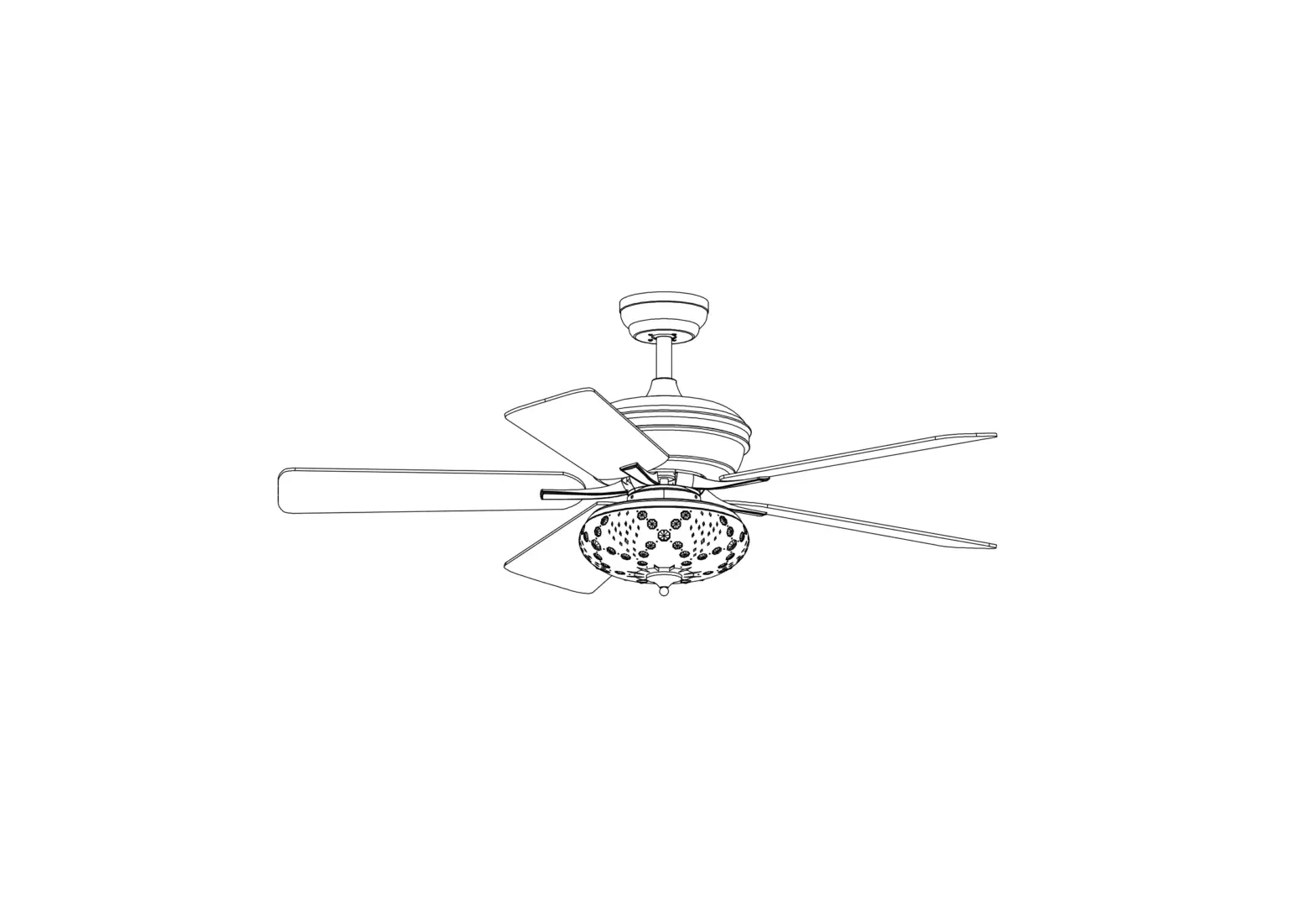Costway Es10099de Ceiling Fan User Manual