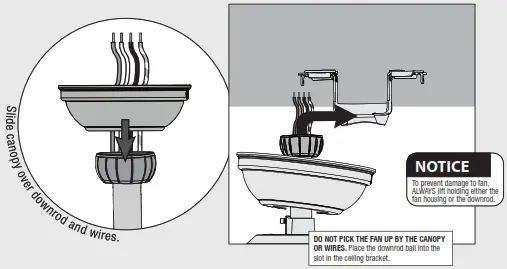 hunter 51335 Bartlett with LED Light 52Fresh White - fig 10
