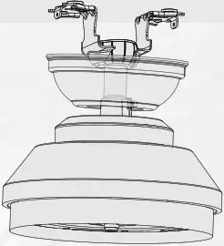 hunter 51335 Bartlett with LED Light 52Fresh White - fig 11