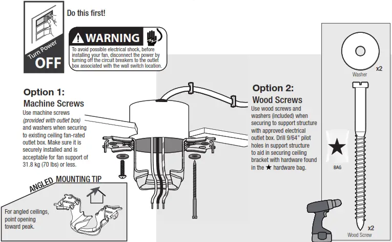 hunter 51335 Bartlett with LED Light 52Fresh White - fig 8