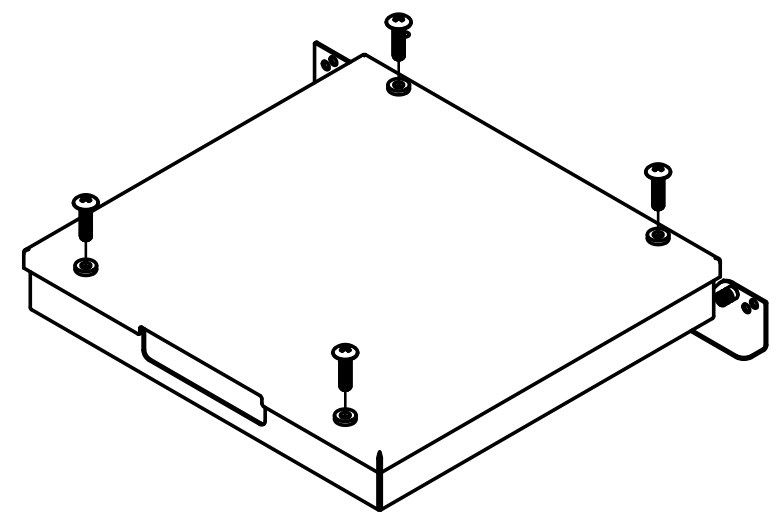 SEURA SHD2-55 Black Powder Coat External Media Compartment -