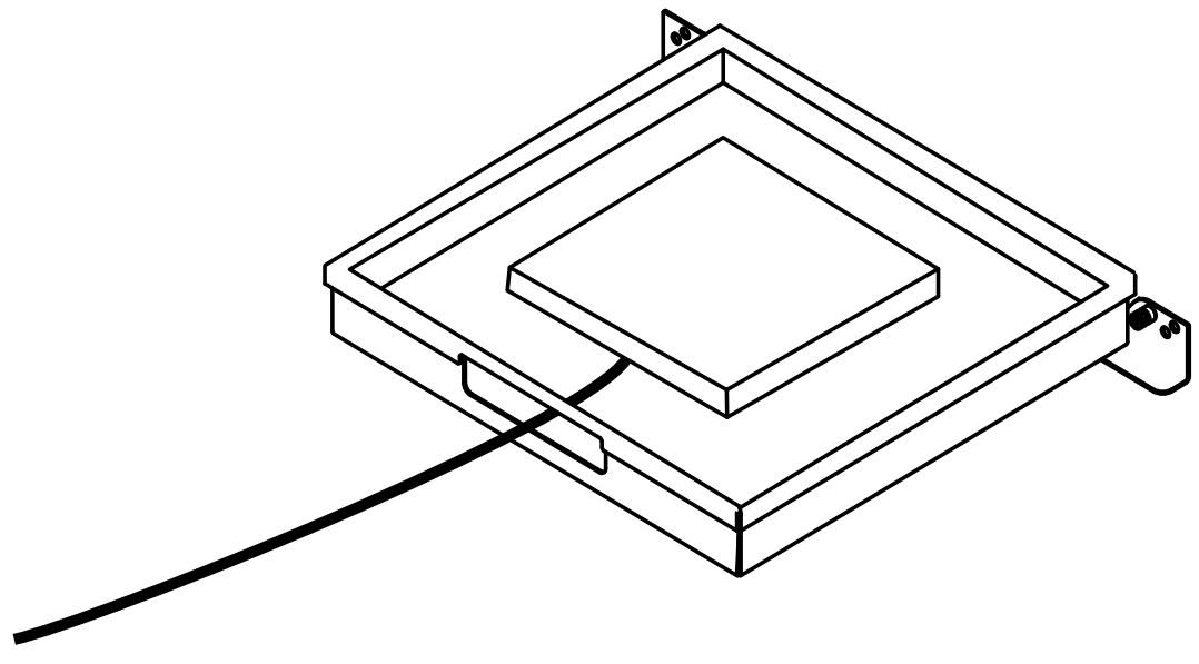 SEURA SHD2-55 Black Powder Coat External Media Compartment - 1