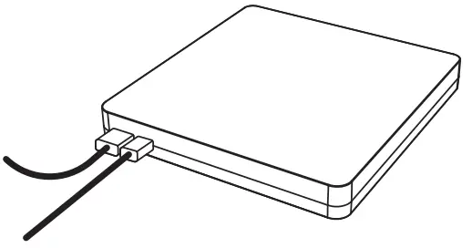 Verbatim 66817 External Slimline CD DVD Writer USB 2 0 - fig 1