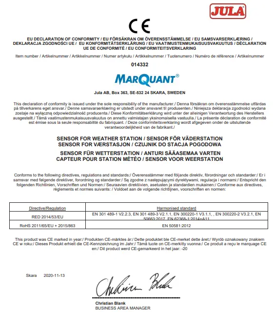 ansult 014332 Sensor for Weather Station-fig2