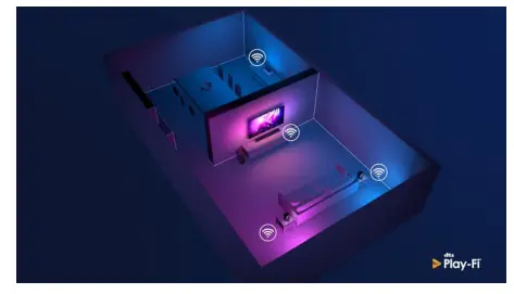 PHILIPS TAB8405 2 1 Channel Soundbar with Wireless Subwoofer - Multi-room