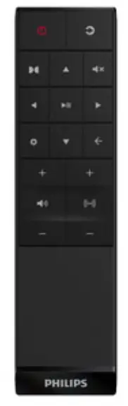 PHILIPS TAB8405 2 1 Channel Soundbar with Wireless Subwoofer - remot