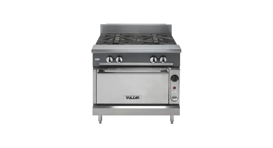 Vulcan V Series Heavy Duty Stainless Steel 36 Inch Gas Range User Manual