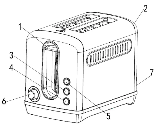 cookworks-T316DE-Brush-Illuminating-2-Slices-Toaster-SS-fig-1