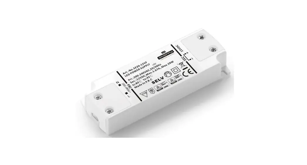 Dehner Se20-12vf Led Driver Instructions Dehner Se20-12vf Led Driver Instructions
