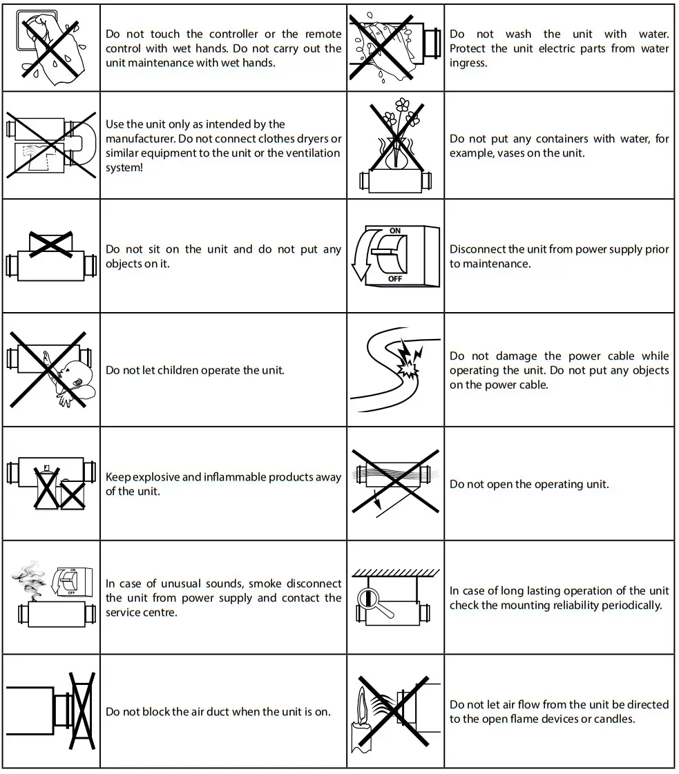 VENTS V73EN Micra 60 Single Room Heat Recovery Air Handling Unit - icon 2