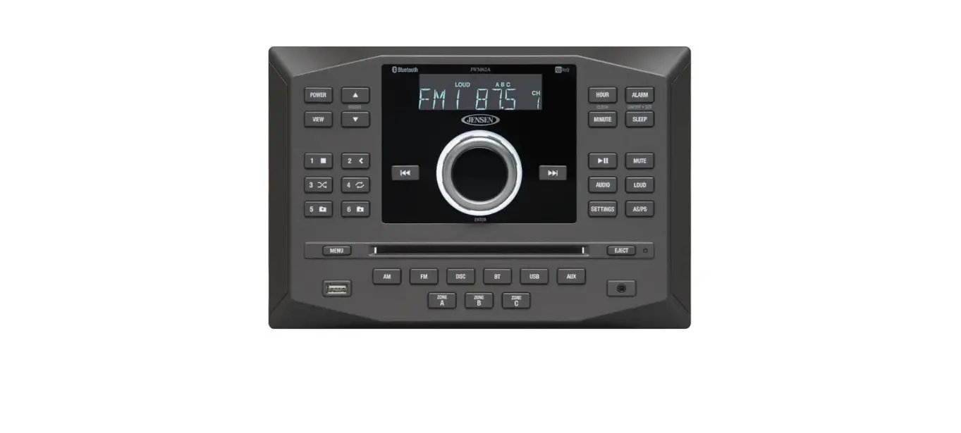 Jensen Jwm62a Mobile Audio System Owner's Manual Jensen Jwm62a Mobile Audio System Owner's Manual