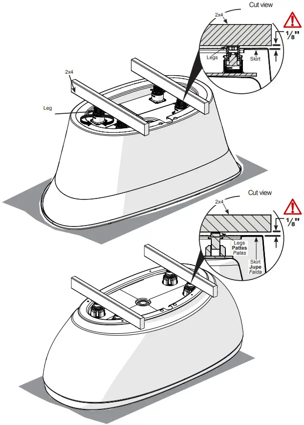 MAAX 105359 Freestanding Bathtub - Figure 10