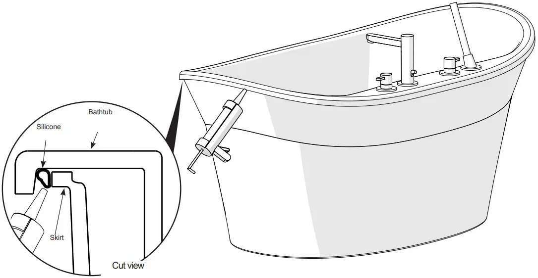MAAX 105359 Freestanding Bathtub - Figure 22