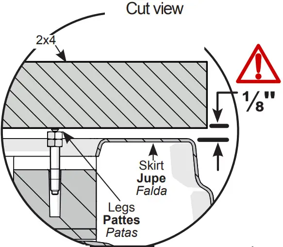 MAAX 105359 Freestanding Bathtub - Figure 9