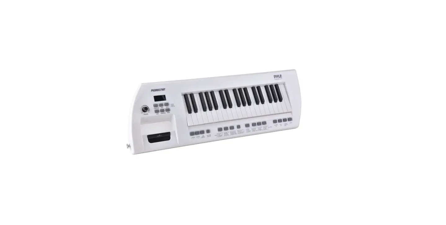 Pyle Pkbrd37wt Digital Musical Karaoke Keyboard User Guide