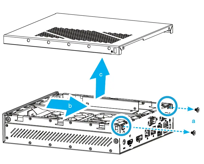 Shuttle DH410 Robust 1.3-litre Slim PC fig 2