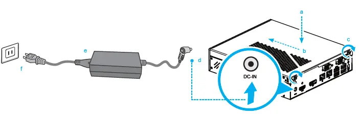 Shuttle DH410 Robust 1.3-litre Slim PC fig 28