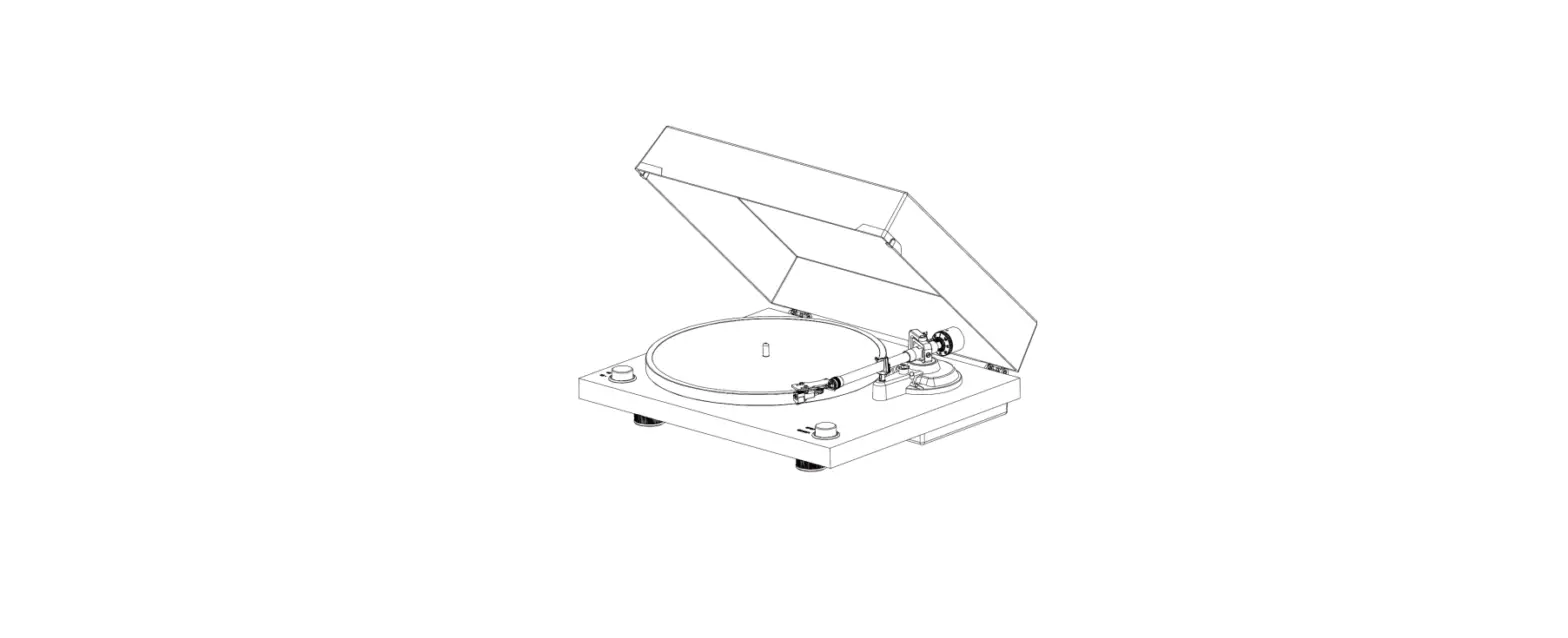 Teglu X60-b Bluetooth Belt-drive Turntable With At-3600l Magnetic Cartridge User's Manual