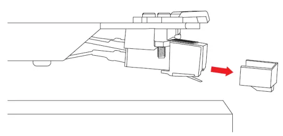 Teglu X60-B Bluetooth Belt-Drive Turntable with AT-3600L Magnetic Cartridge FIG (7)