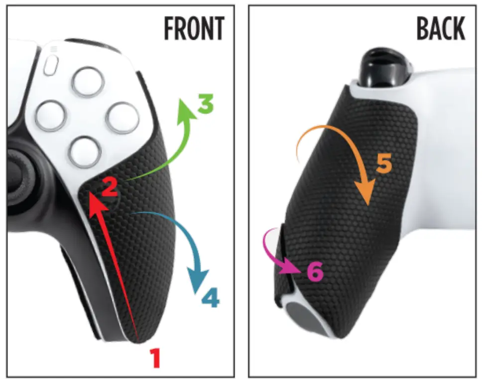 KONTROLFREEK 307293 Performance Controller Grips for PlayStation 5 - APPLY