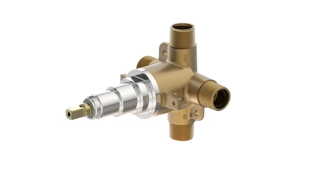 Symmons 3divbodysrt Temptrol Triple Outlet Diverter Valve Instructions