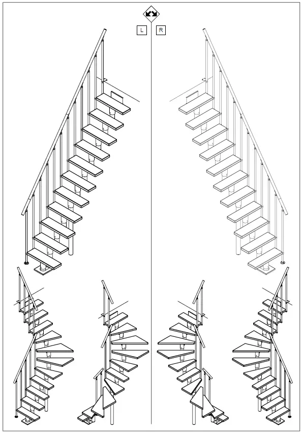 DOLLE 100099931a Dublin Modular Staircase-9