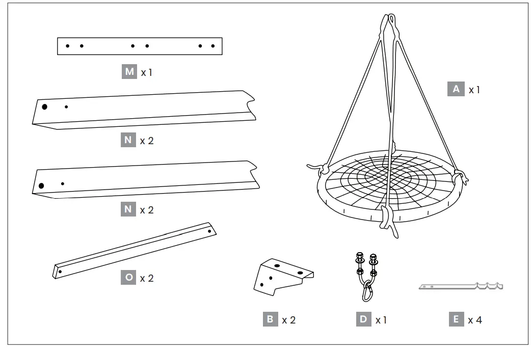 LIFESPAN KIDS PEOAKLEYSET120 Oakley Swing Set-fig2