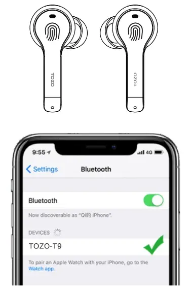 TOZO T9 True Wireless Stereo Earbuds User - fig 4