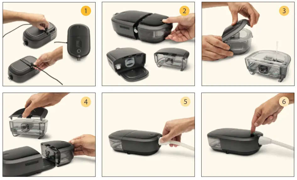 APRIA SLP-4379 Philips Respironics Dream Station 2 - Get Started