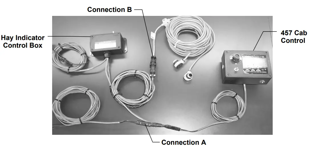 HARVEST TEC 474C Hay Indicator Wire Kit-fig6