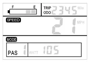 AOSTIRMOTOR S18 Electric Bicycle - Display Use & Maintenance 6