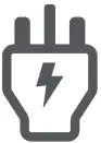 AC Charging and Voltage Frequency Icon
