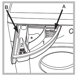 Hotpoint-869991652550-NSWM-1045C GG UK N-Washing-Machine DETERGENT DISPENSER DRAWER