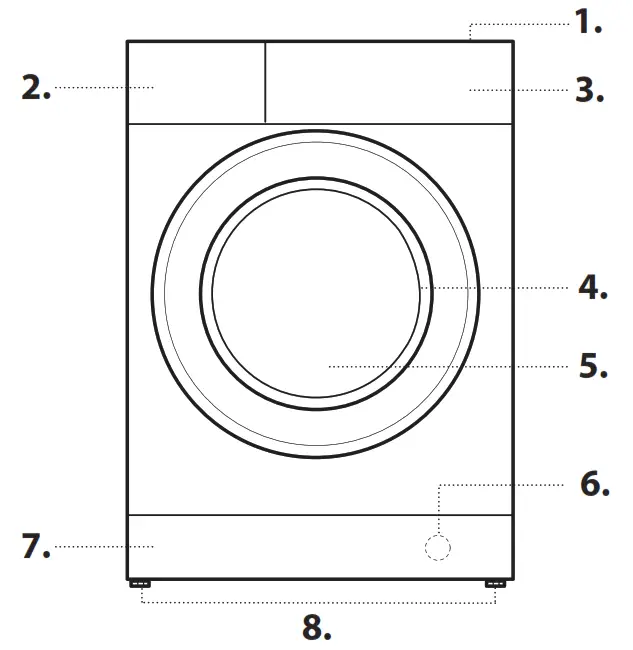 Hotpoint-869991652550-NSWM-1045C GG UK N-Washing-Machine - PRODUCT DESCRIPTION