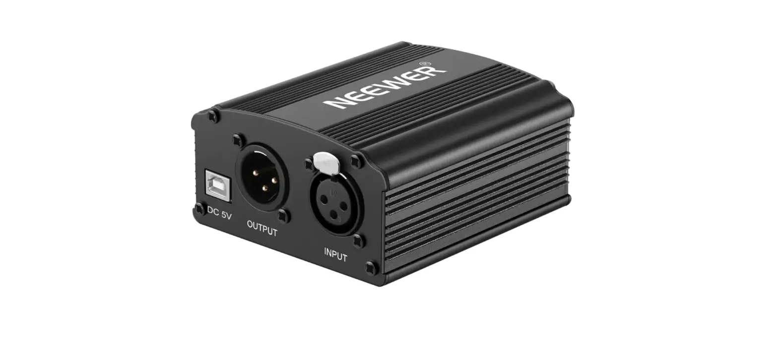 Neewer Nw-100 48v Microphone Phantom Power Supply Instructions