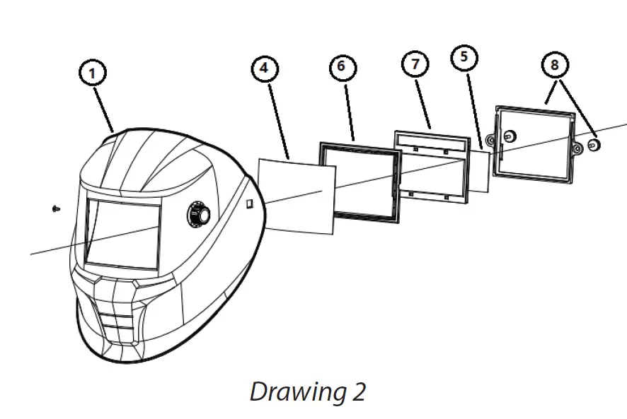 ESAB Savage A40 Air Welding Helmet 2